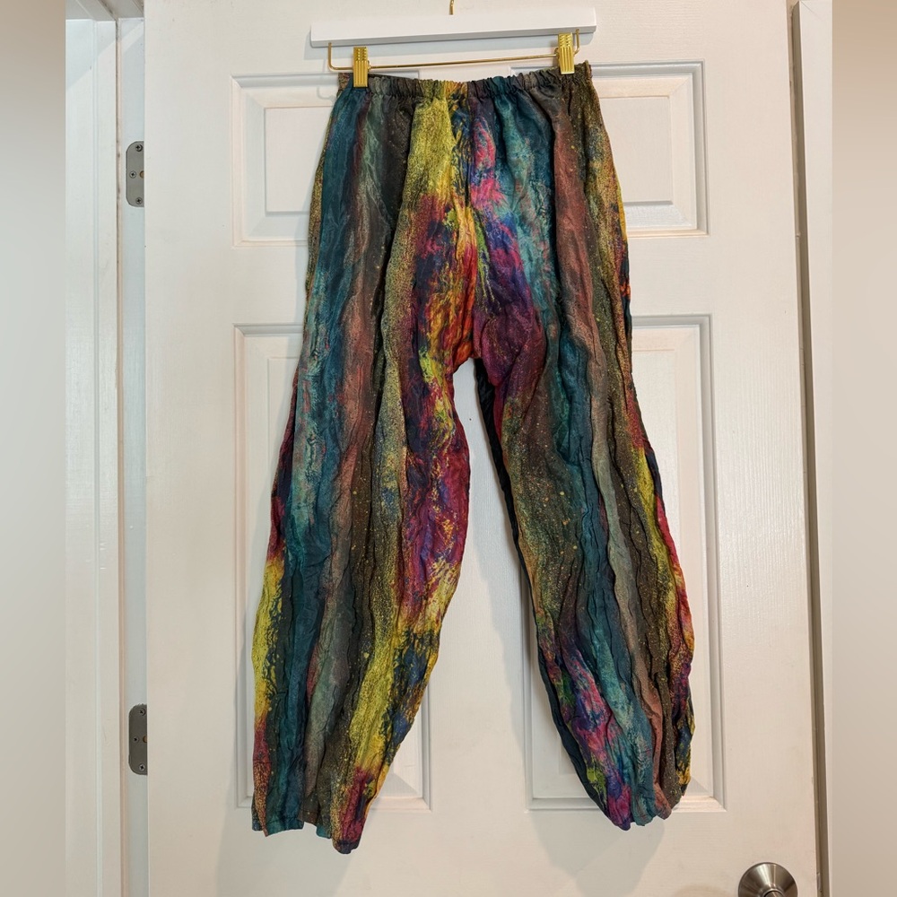 bryn Walker Medina Taffeta Multicolor Pants